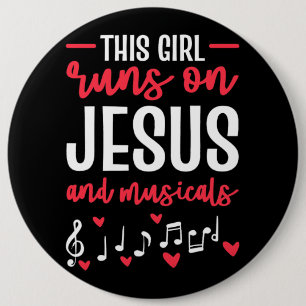 Den här tjejen Springa på Jesus- och musikteatern Knapp