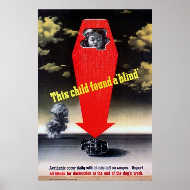 Den här underordnade har hittat en Blind Poster (Framsidan)