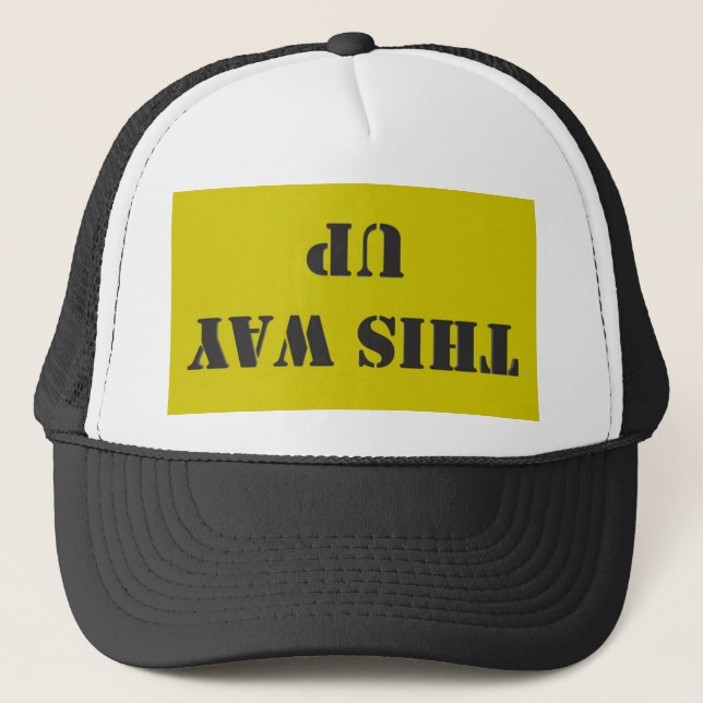 Den här vägen upp keps (Framsida)