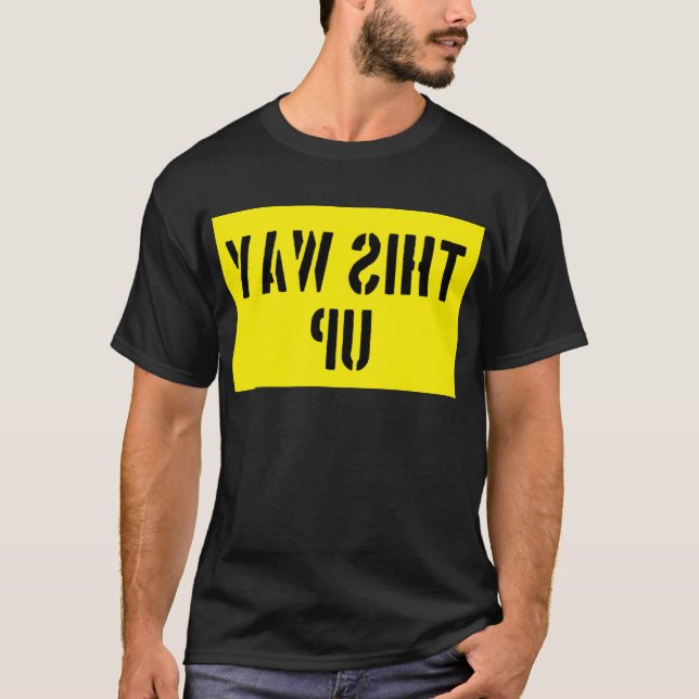 Den här vägen upp T-Shirt (Framsida)