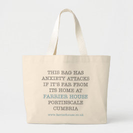 Den här väskan har ångestattacker.. jumbo tygkasse