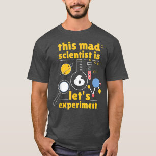 Den här vetenskapsmannen är 6:e födelsedag sjätte  t shirt