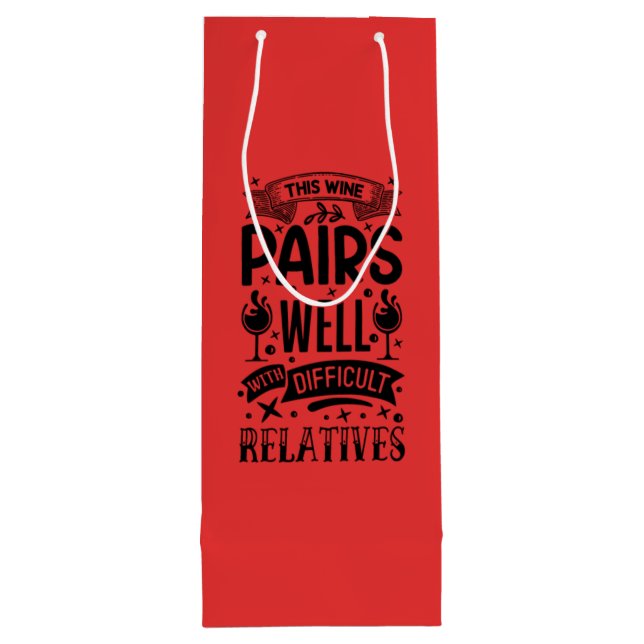 Den här Vin är bra med svåra släktingar (Baksidan)