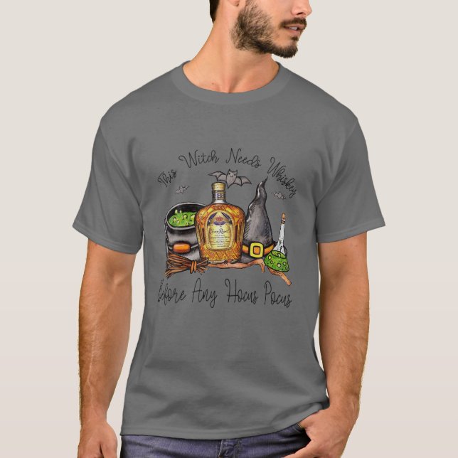 Den här vinden behöver whisky innan någon hock.US  T Shirt (Framsida)
