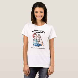 Den Harborton grodan skickar kvinna T-tröja T-shirt