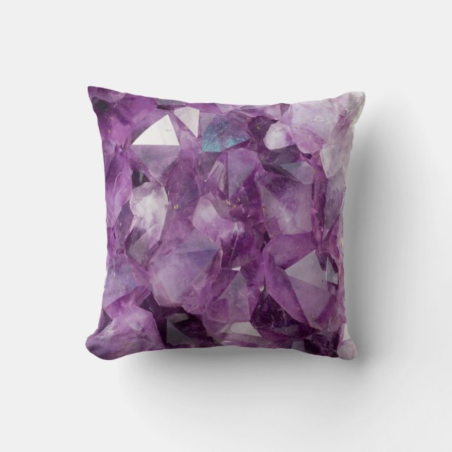 Den härliga Amethyst kristallen kudder Kudde (Framsida)