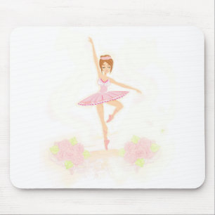 Den härliga ballerinamusen vadderar musmatta