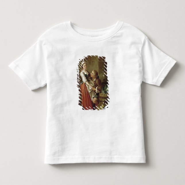 Den härliga kökmaiden t shirt (Framsida)