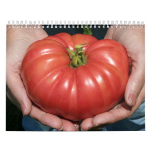 Den härliga månadstidningträdgården beskådar kalender