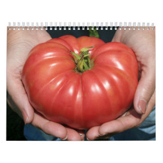 Den härliga månadstidningträdgården beskådar kalender