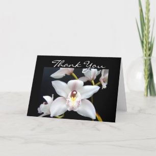 Den härliga orchiden tackar dig tack kort