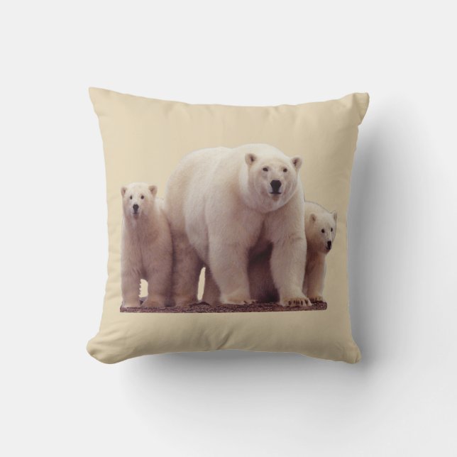 Den härliga polar uthärdar den arktiska kudde (Framsida)