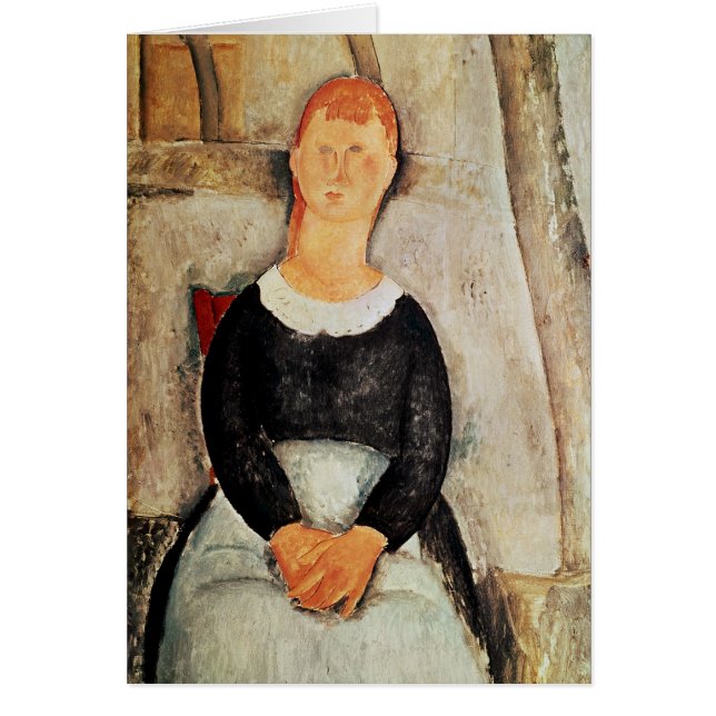 Den härliga specerihandlaren hälsningskort (Framsidan)