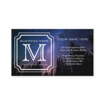 Den härliga stiliga monogramen landskap det enkla