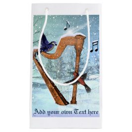 Den härliga vinterharpagåvan hänger lös