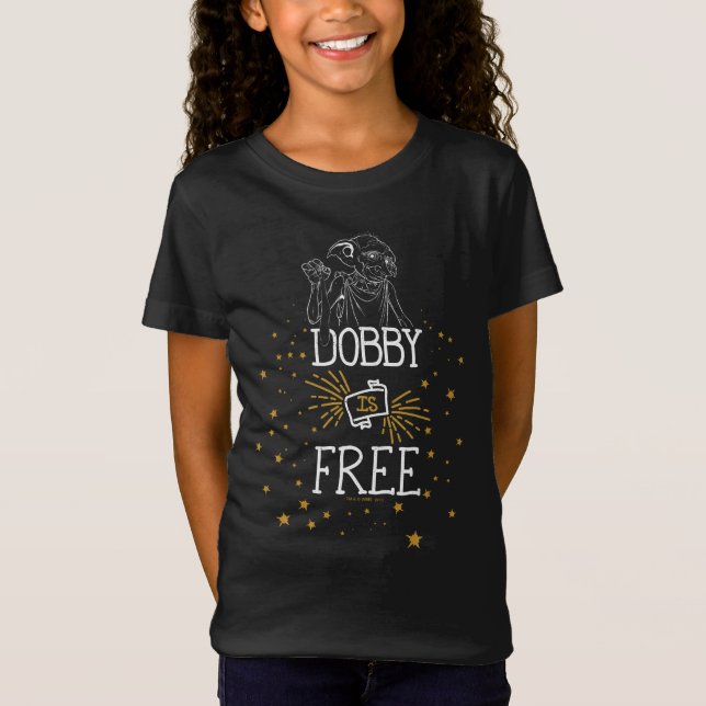Den Harry Potter | dobbyen är fri Tee Shirt (Framsida)