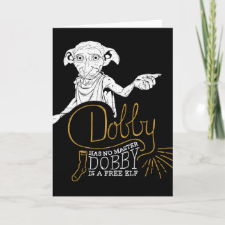 Den Harry Potter | dobbyen har inget ledar- Kort