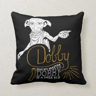 Den Harry Potter | dobbyen har inget ledar- Kudde