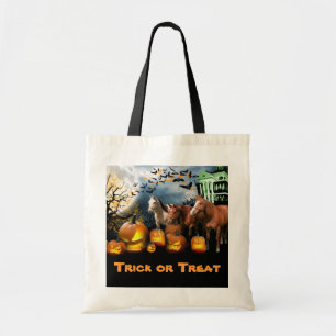 Den hästHalloween totot hänger lös Tygkasse