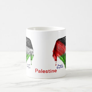 Den Hatta flaggaMUGGEN (Palestina), 11oz Kaffemugg