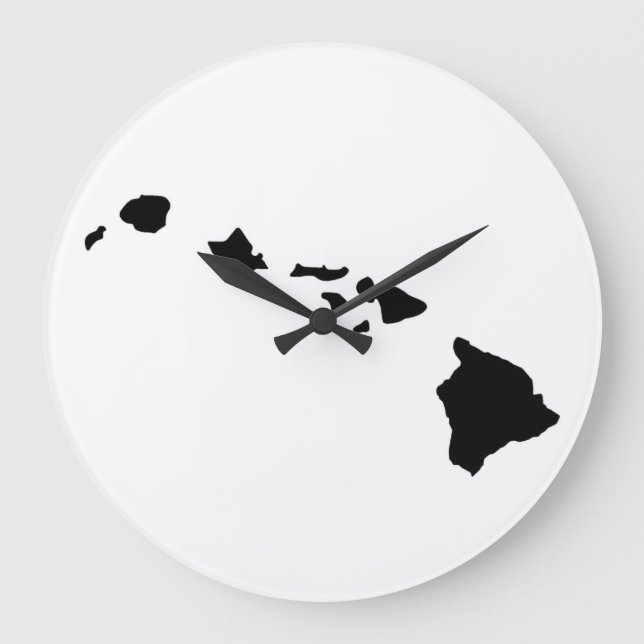 Den Hawaii ön kedjar tar tid på Stor Klocka (Framsida)