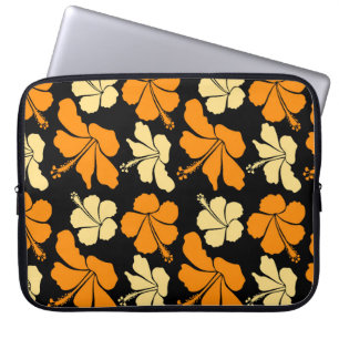 Den hawaiiska tropiska naturliga blommigten mönste laptop fodral