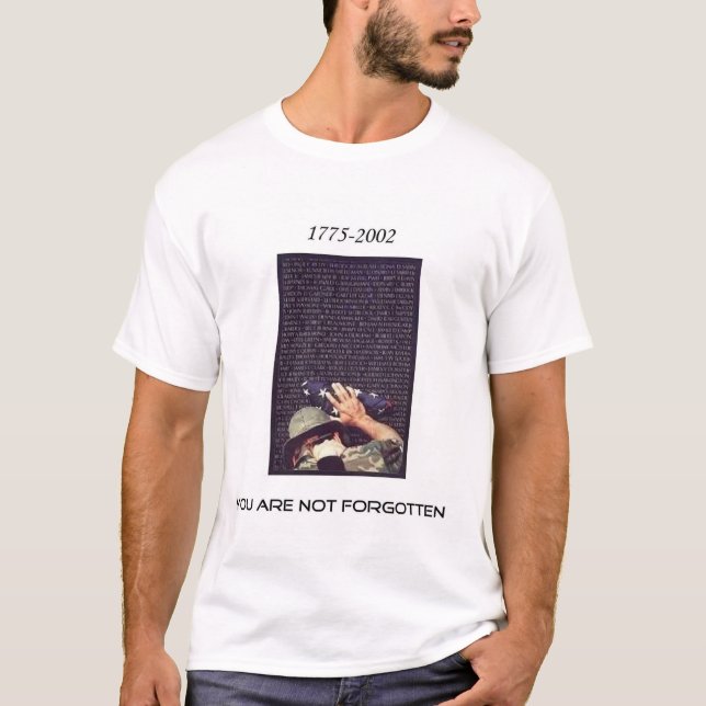 Den hedervärda manar tee shirt (Framsida)