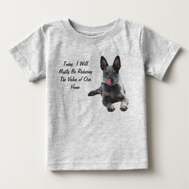 Den Heeler förminskningen Tröja (Framsida)
