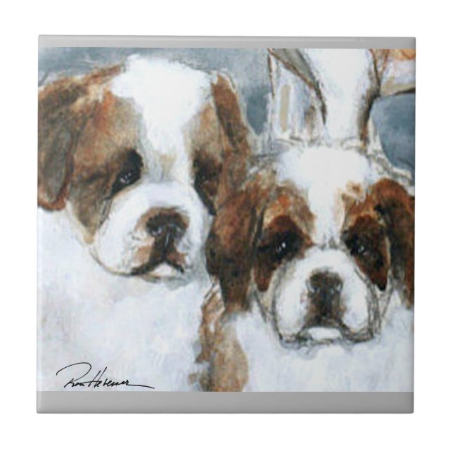 Den helgade.. . . kakelplatta (Framsidan)