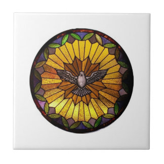 Den heliga anden belägger med tegel kakelplatta