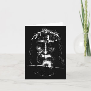 Den Heliga Ansiktet Turin Törneslind Jesus Kristus Kort