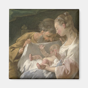 Den heliga familjen, 18th århundrade magnet