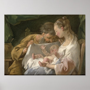Den heliga familjen, 18th århundrade poster