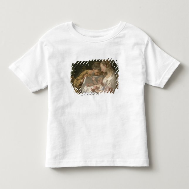 Den heliga familjen, 18th århundrade t-shirt (Framsida)