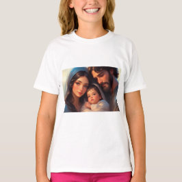 Den Heliga Familjen Flicktröja T Shirt