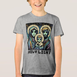 Den Heliga Familjen: Helig Ljus T Shirt