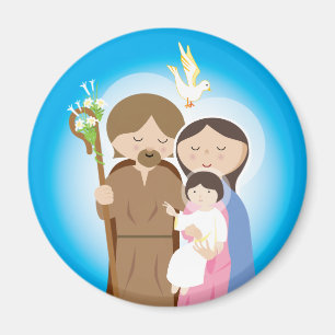 Den heliga familjen magnet