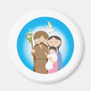 Den heliga familjen magnet