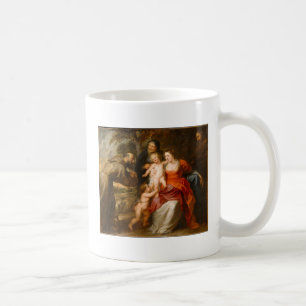 Den heliga familjen med Saints Kaffemugg