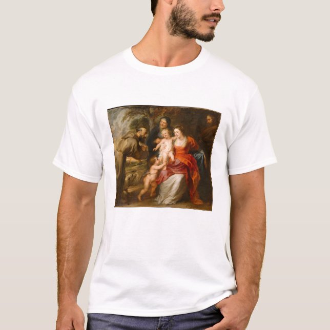 Den heliga familjen med Saints T Shirt (Framsida)