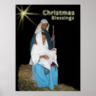 Den heliga familjen poster