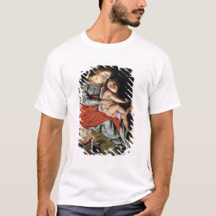 Den heliga familjen runt om en avfyra, c.1532-33 t-shirt