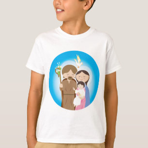 Den heliga familjen t-shirt