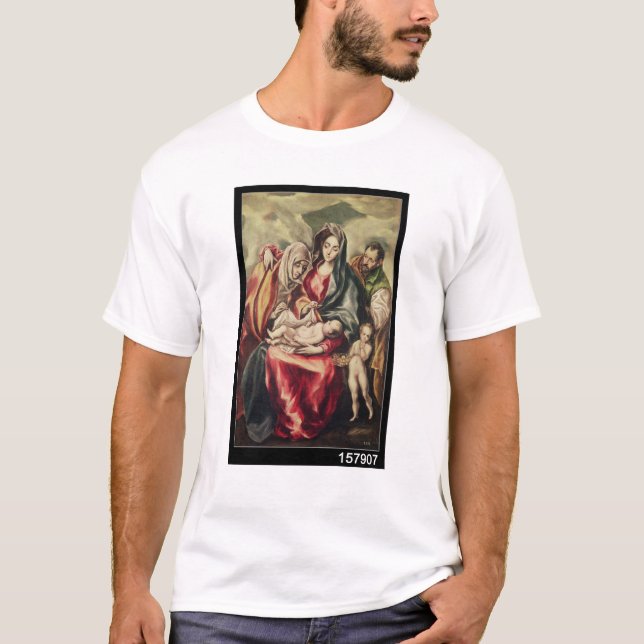 Den heliga familjen tee shirt (Framsida)