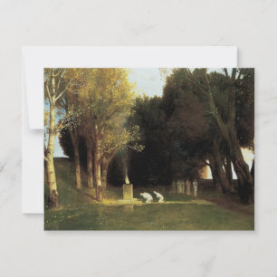 Den heliga skogen av Arnold Böcklin, Vintage Art