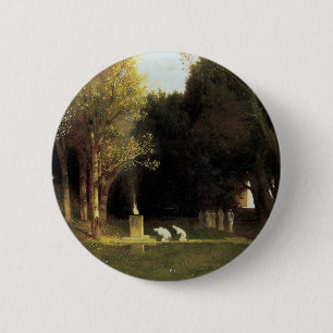 Den heliga skogen av Arnold Böcklin, Vintage Art Knapp