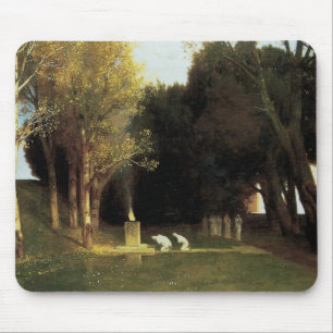 Den heliga skogen av Arnold Böcklin, Vintage Art Musmatta