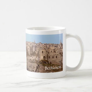 Den heliga staden av Bethlehem Kaffemugg