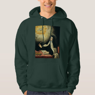 Den heliga Teresa av Avila Eldens mystiker Konst Hoodie