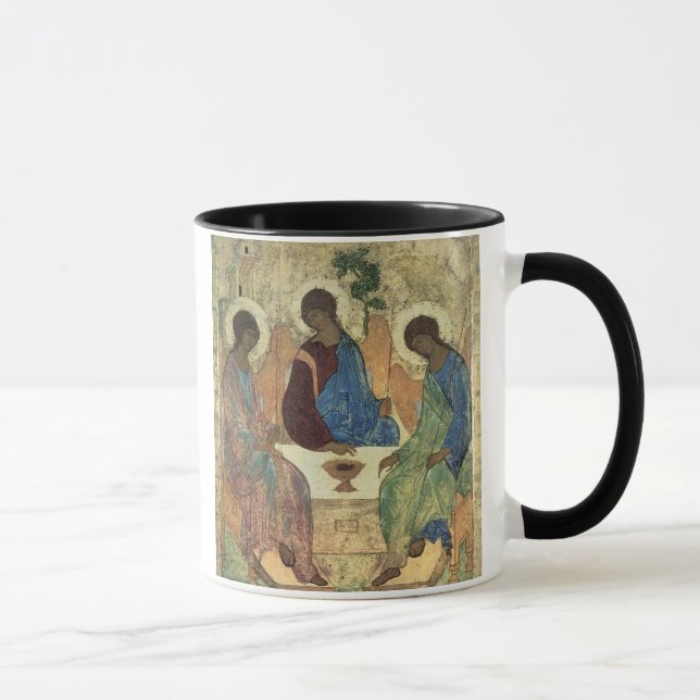 Den heliga trinityen, 1420s (tempera på panel) mugg (Höger)